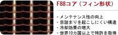 F88ラジエーターコアー
