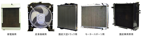 RADラジエーター製品