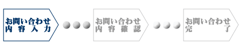 お問い合わせ内容入力
